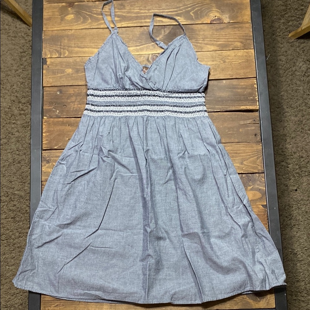 Speed Control Gray Mini Dress
